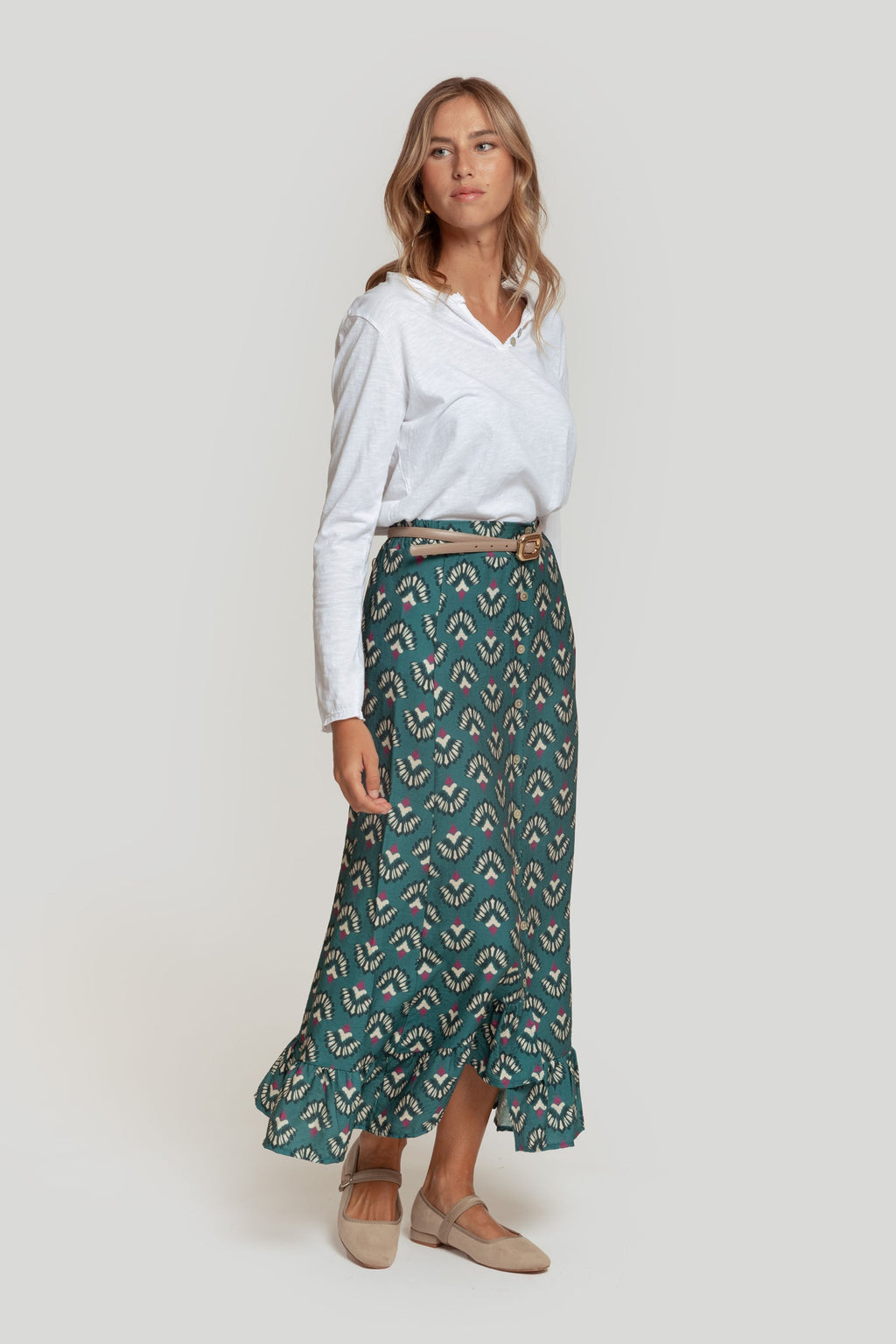 FALDA  MAXI