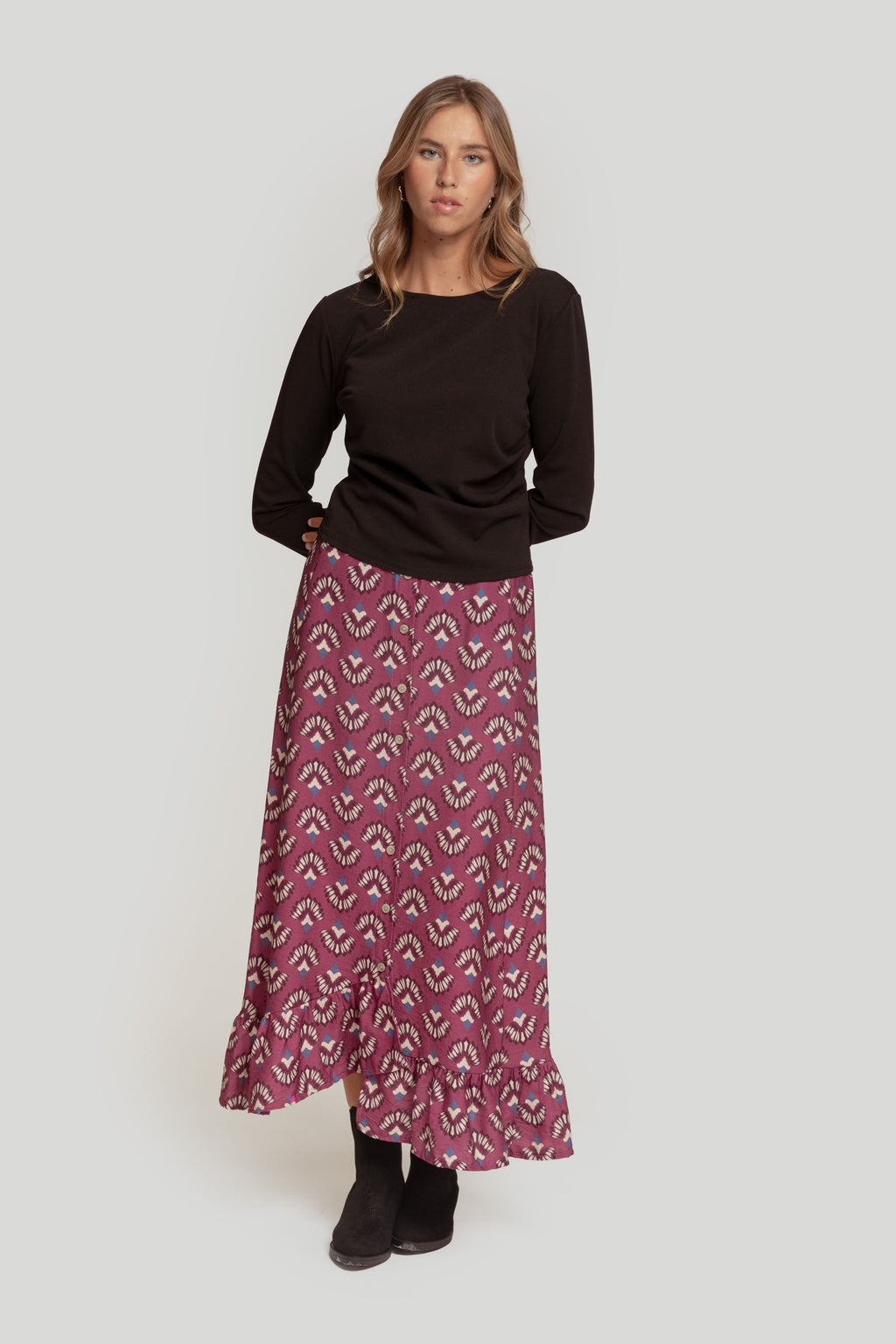 FALDA  MAXI