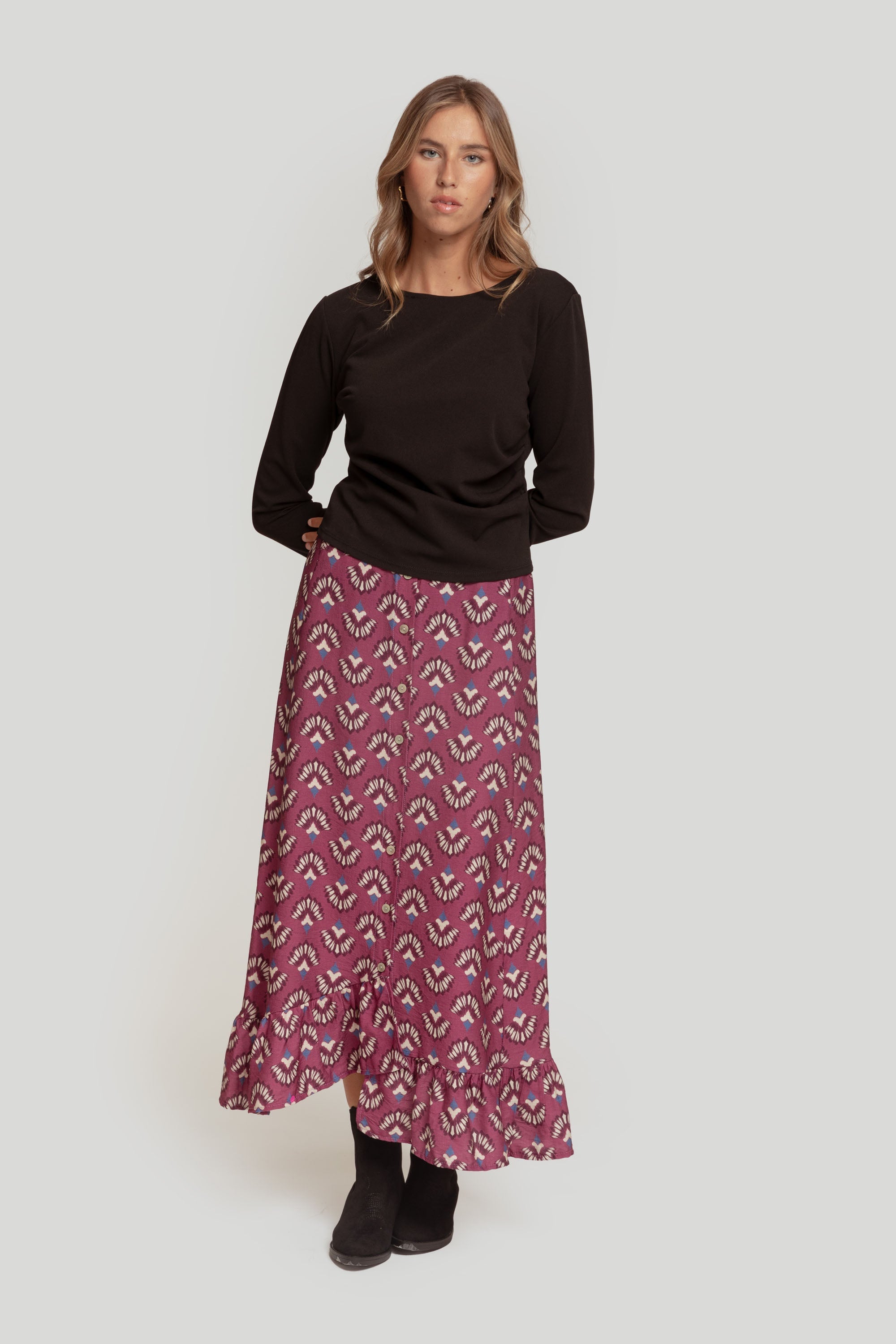 FALDA  MAXI