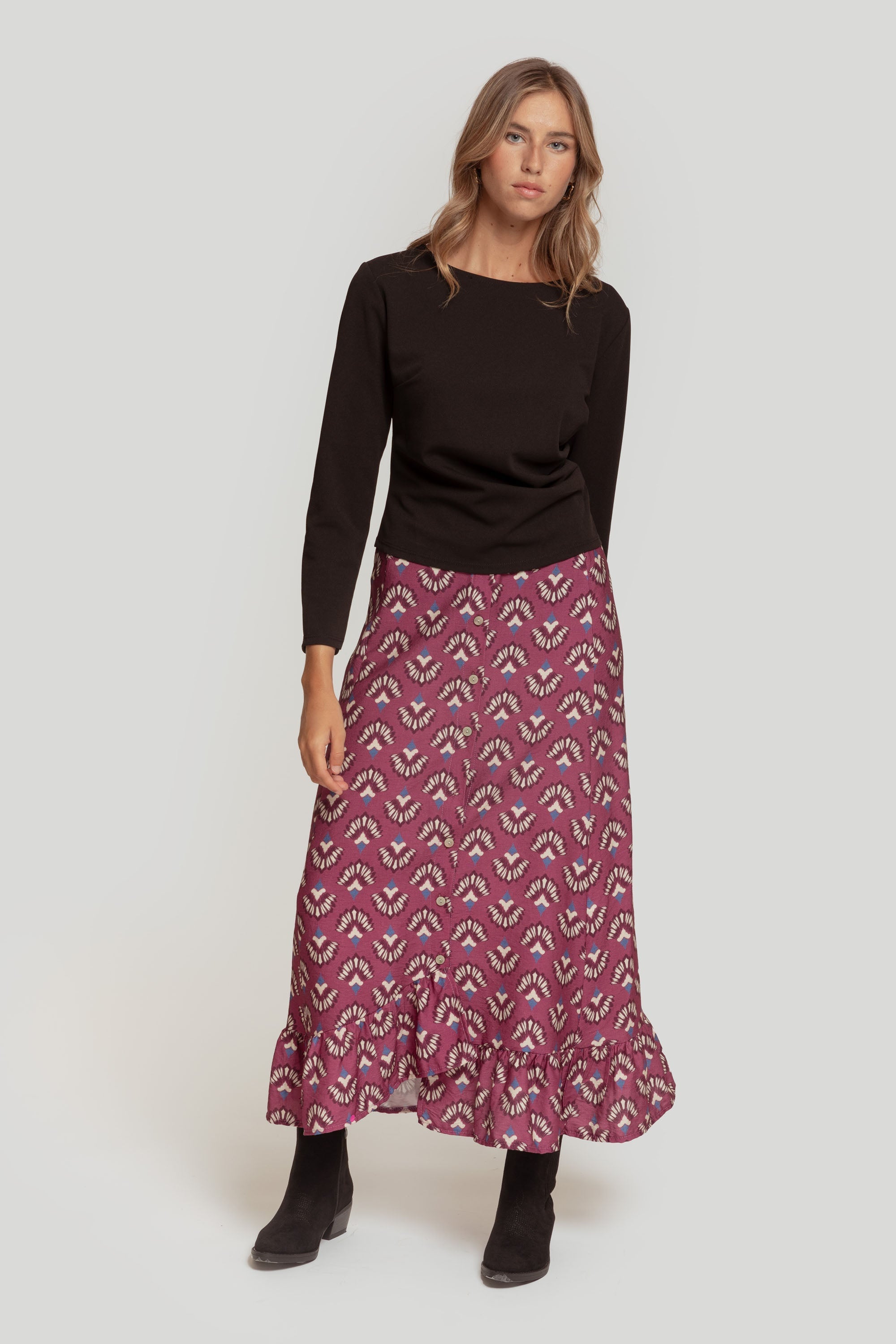 FALDA  MAXI