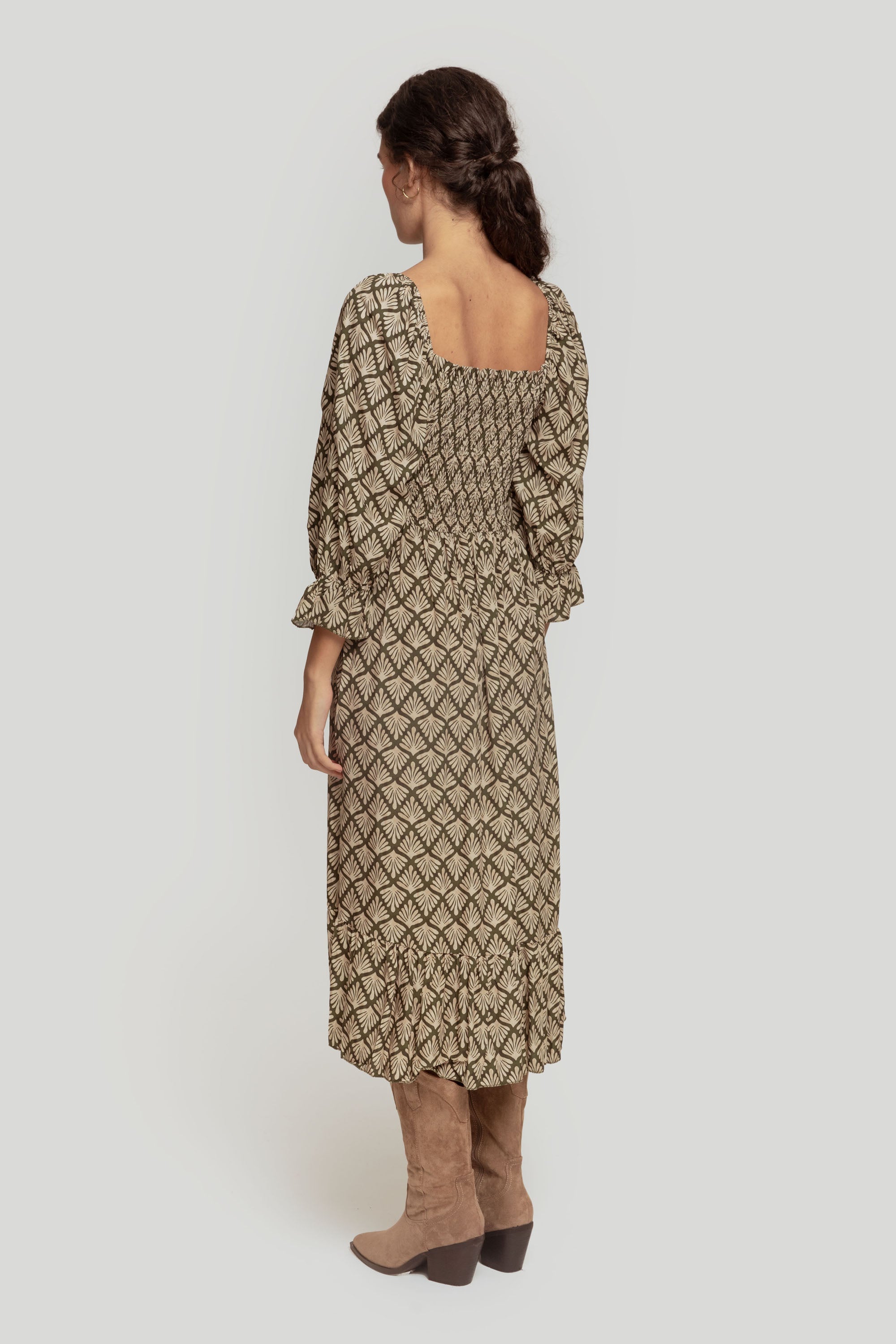 VESTIDO  OFF SHOULDER