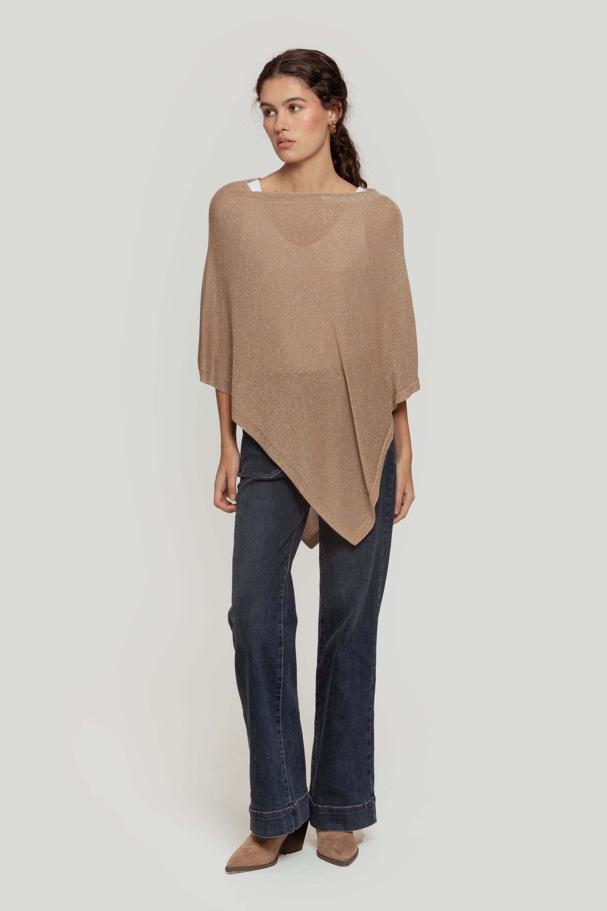 PONCHO  BRILLO