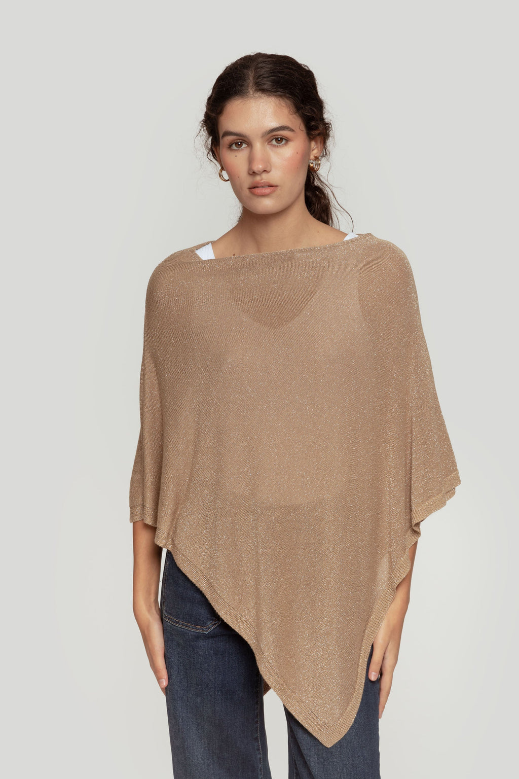 PONCHO  BRILLO