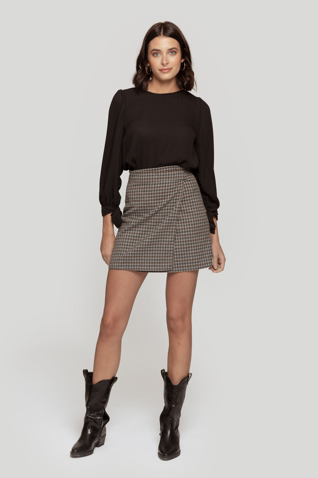 FALDA  CUADROS
