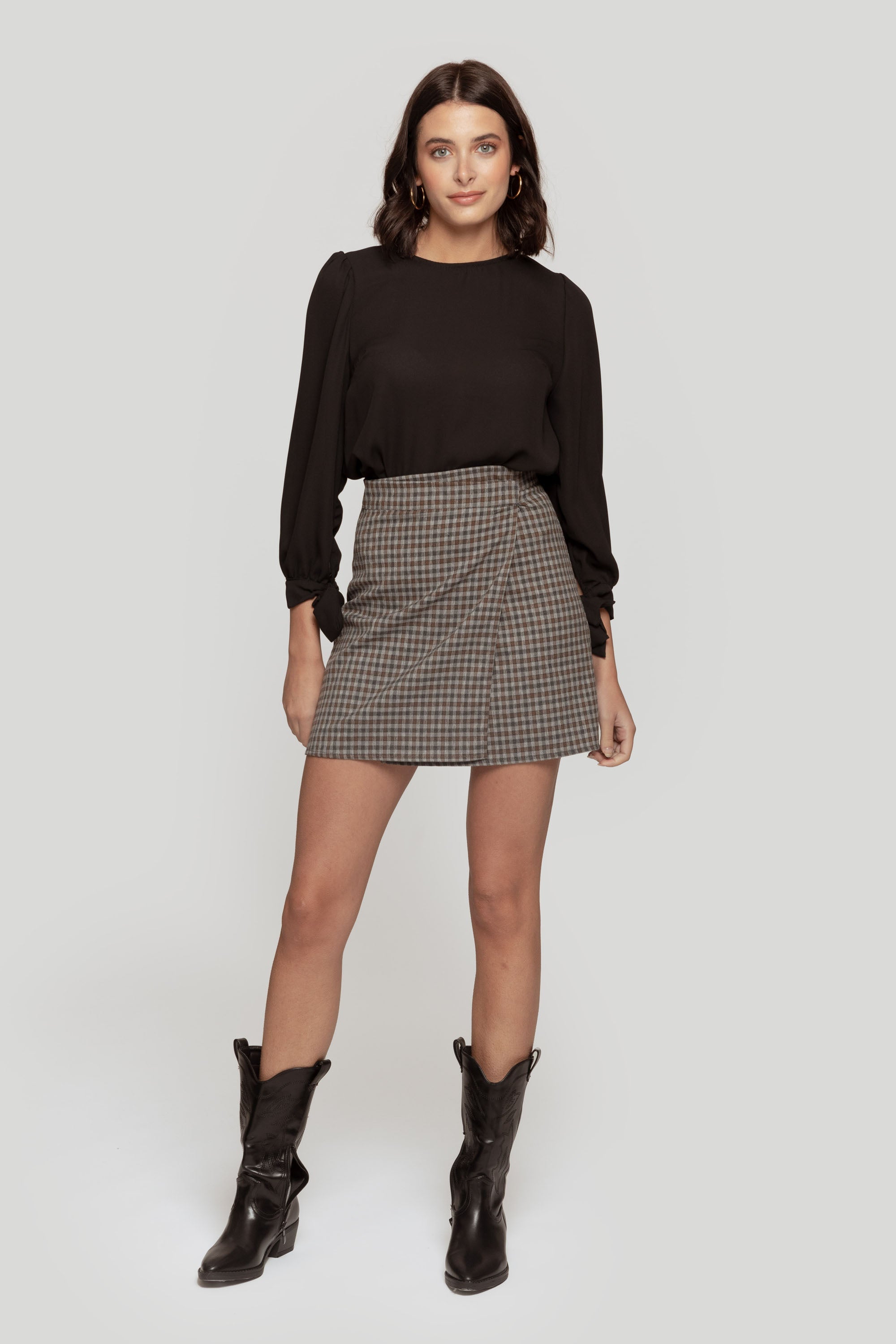 FALDA  CUADROS