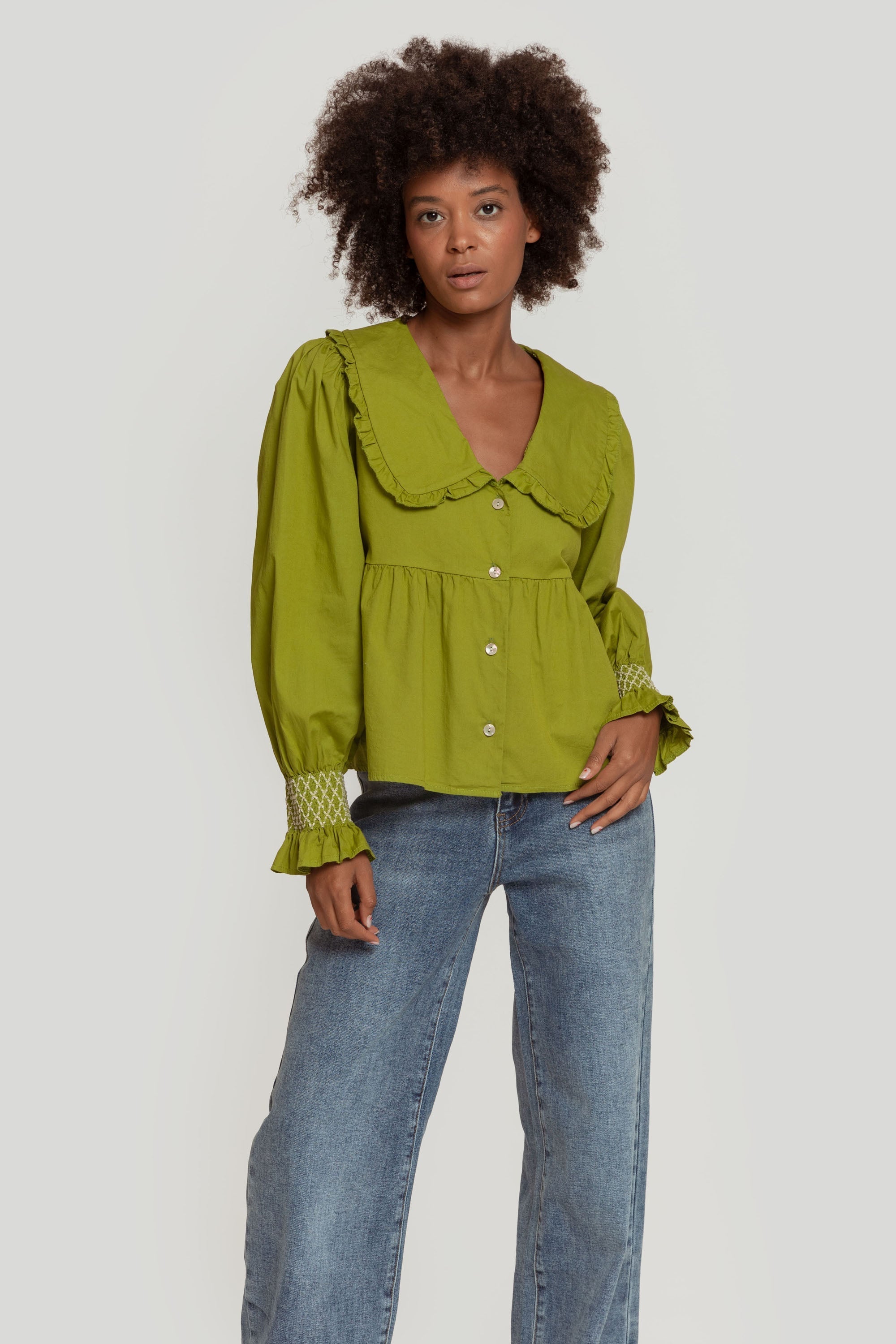 BLUSA  POPELIN