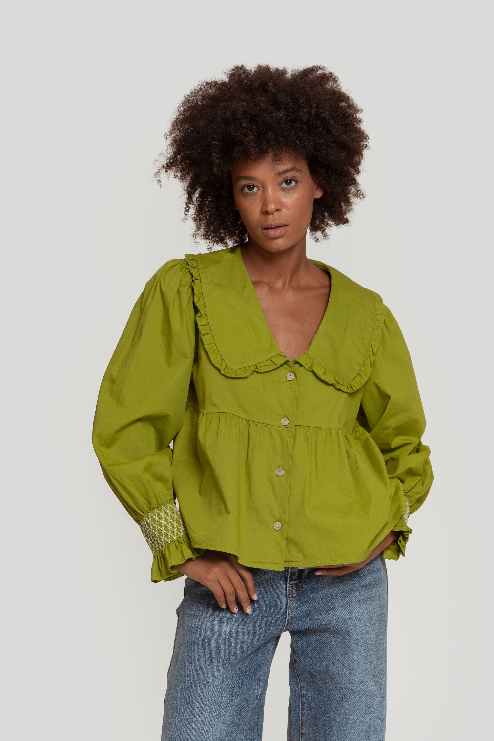 BLUSA  POPELIN