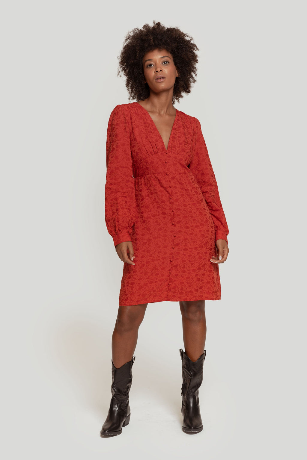 VESTIDO  BOTONES