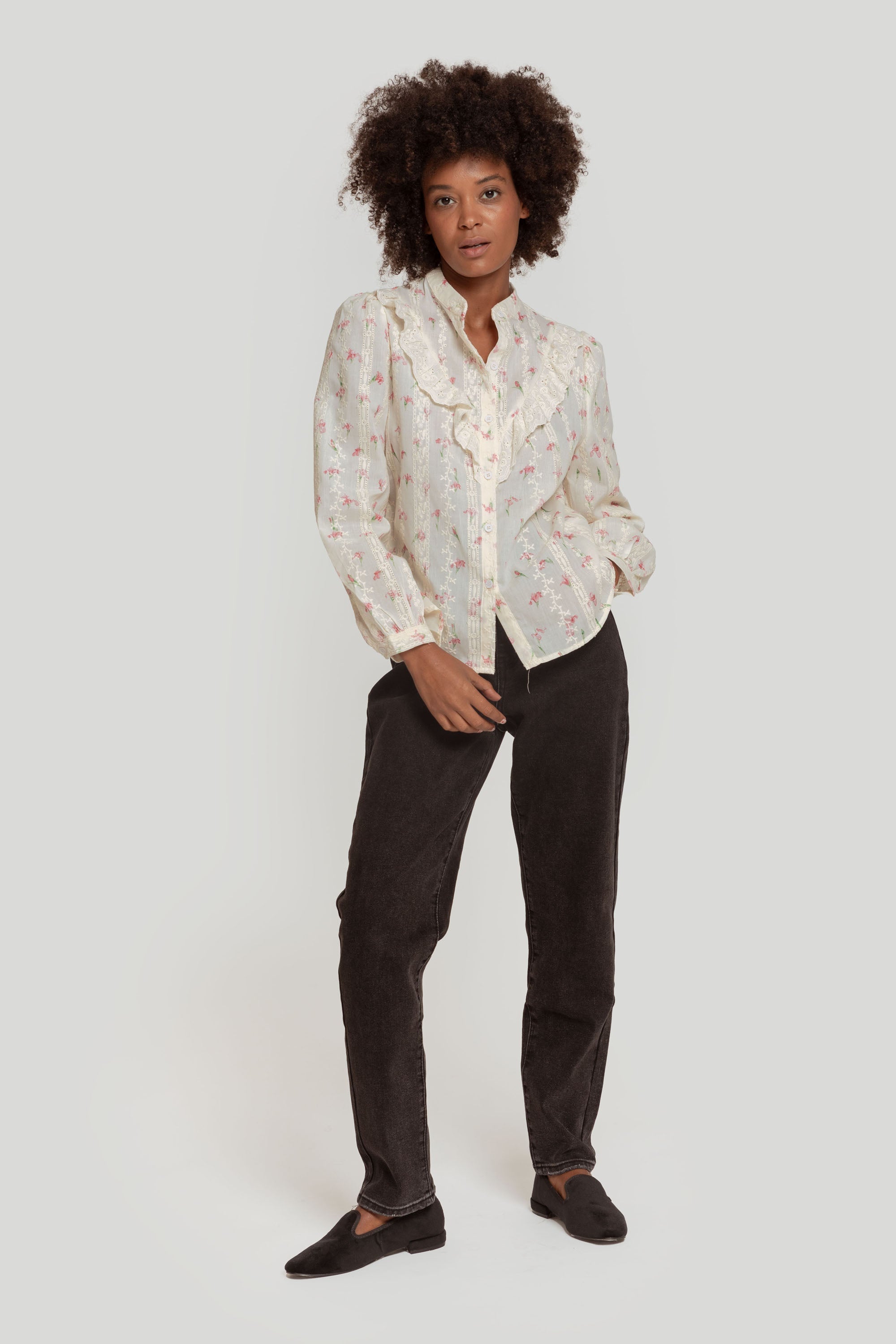 CAMISA  FLORES
