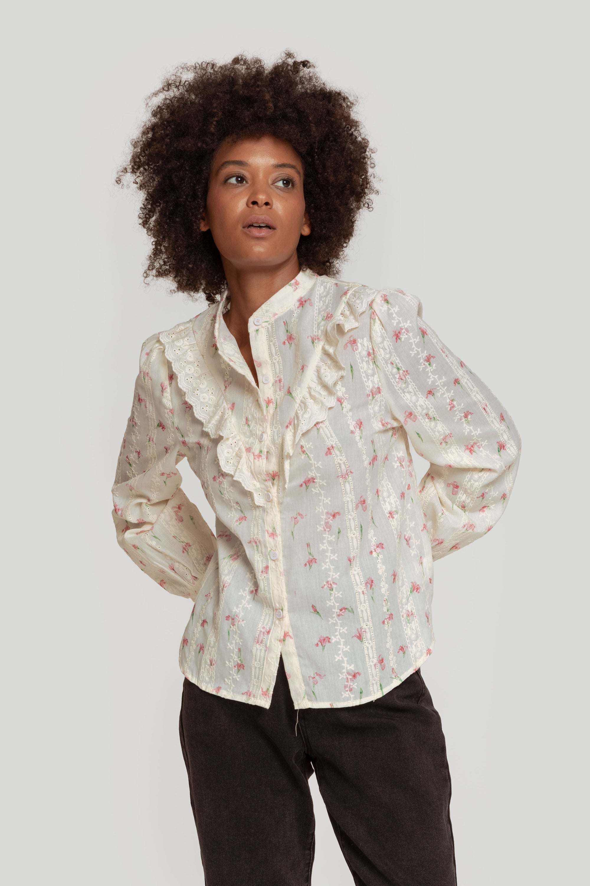 CAMISA  FLORES