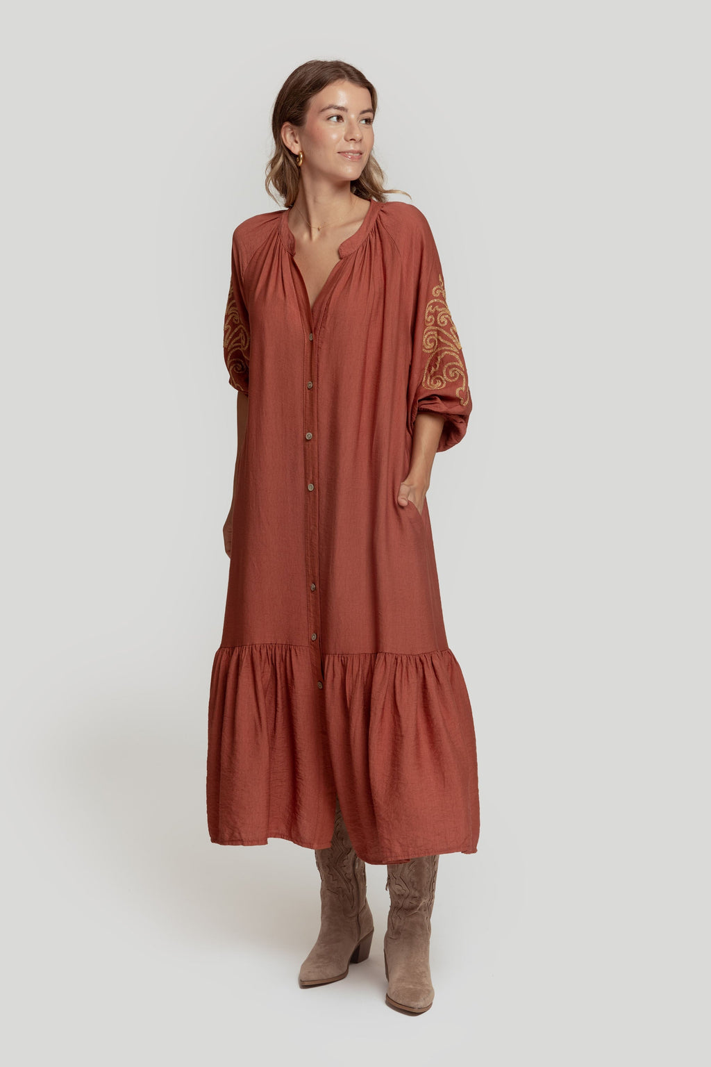 VESTIDO  TRAMA
