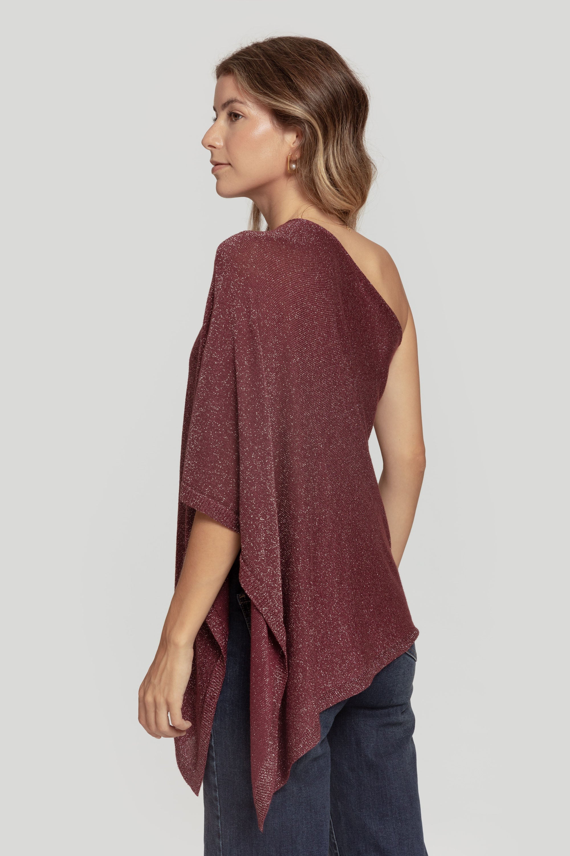 PONCHO  BRILLO