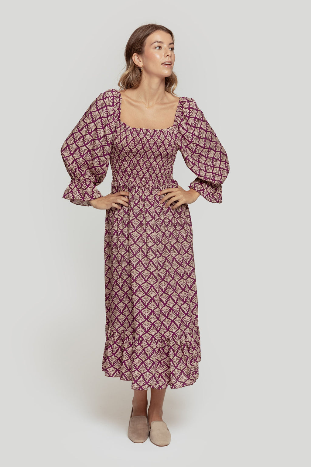 VESTIDO  OFF SHOULDER