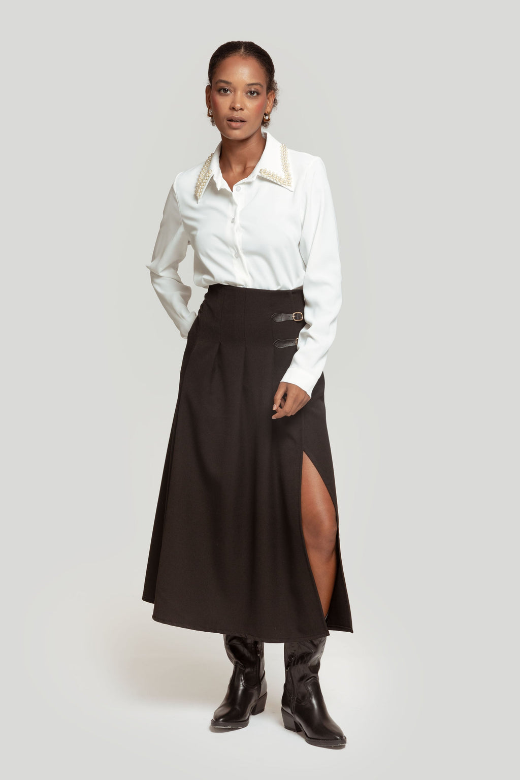 CAMISA  PERLAS