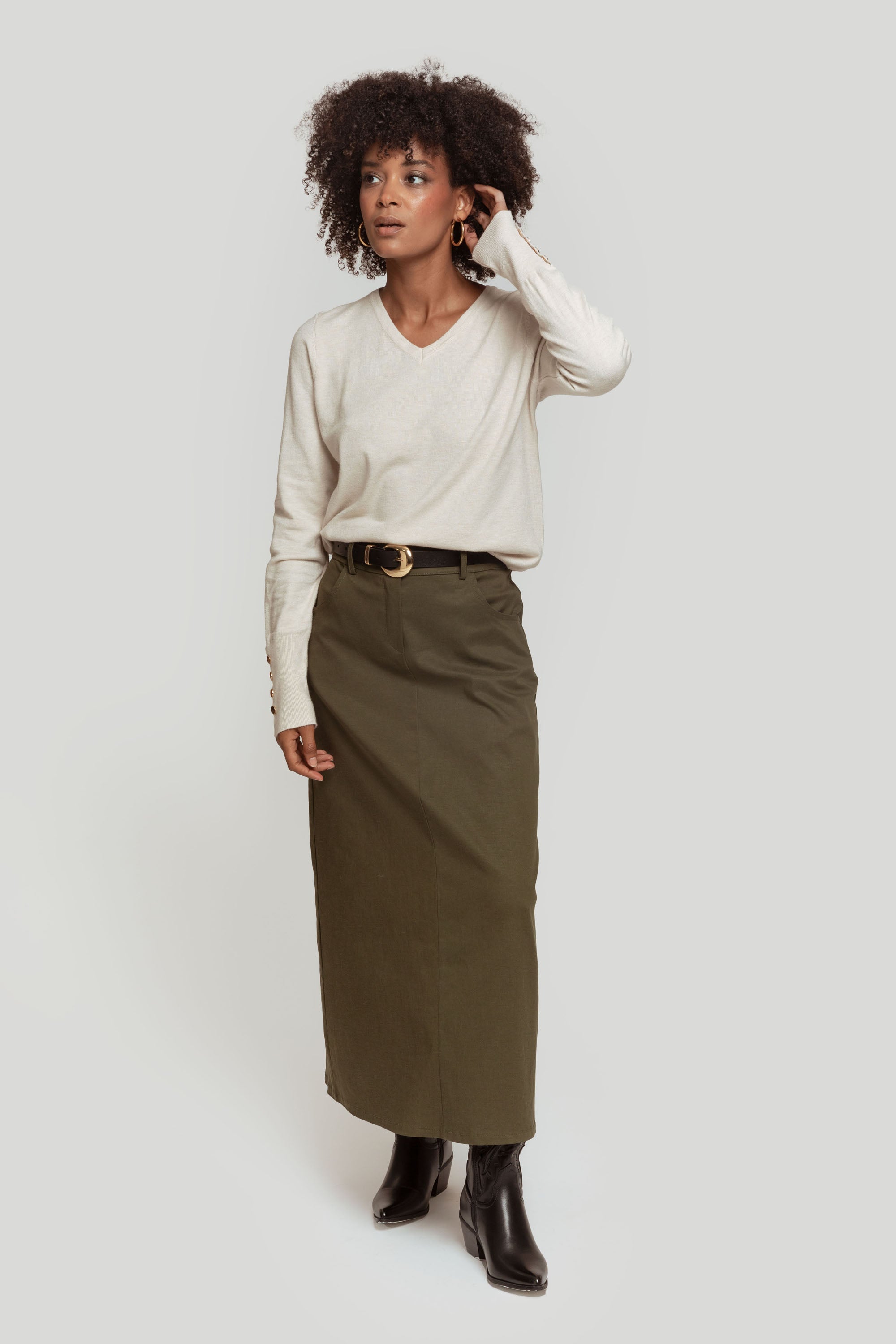 FALDA  TENCEL