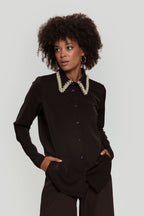 CAMISA  PERLAS
