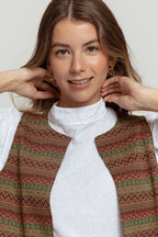 CHALECO  ESTAMPADO