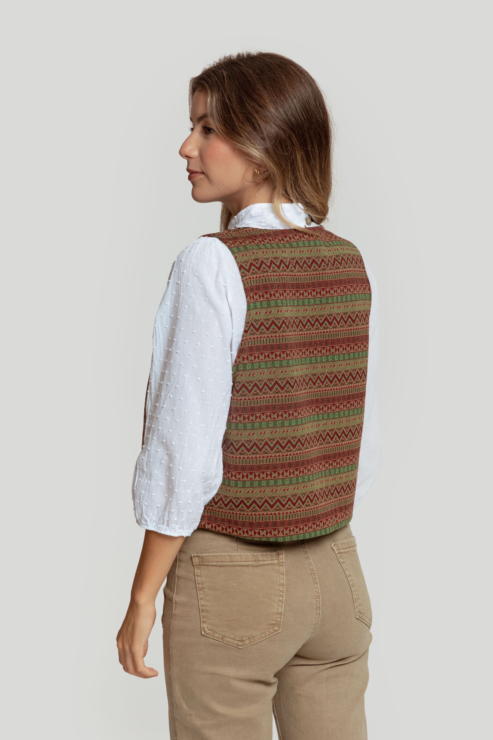 CHALECO  ESTAMPADO