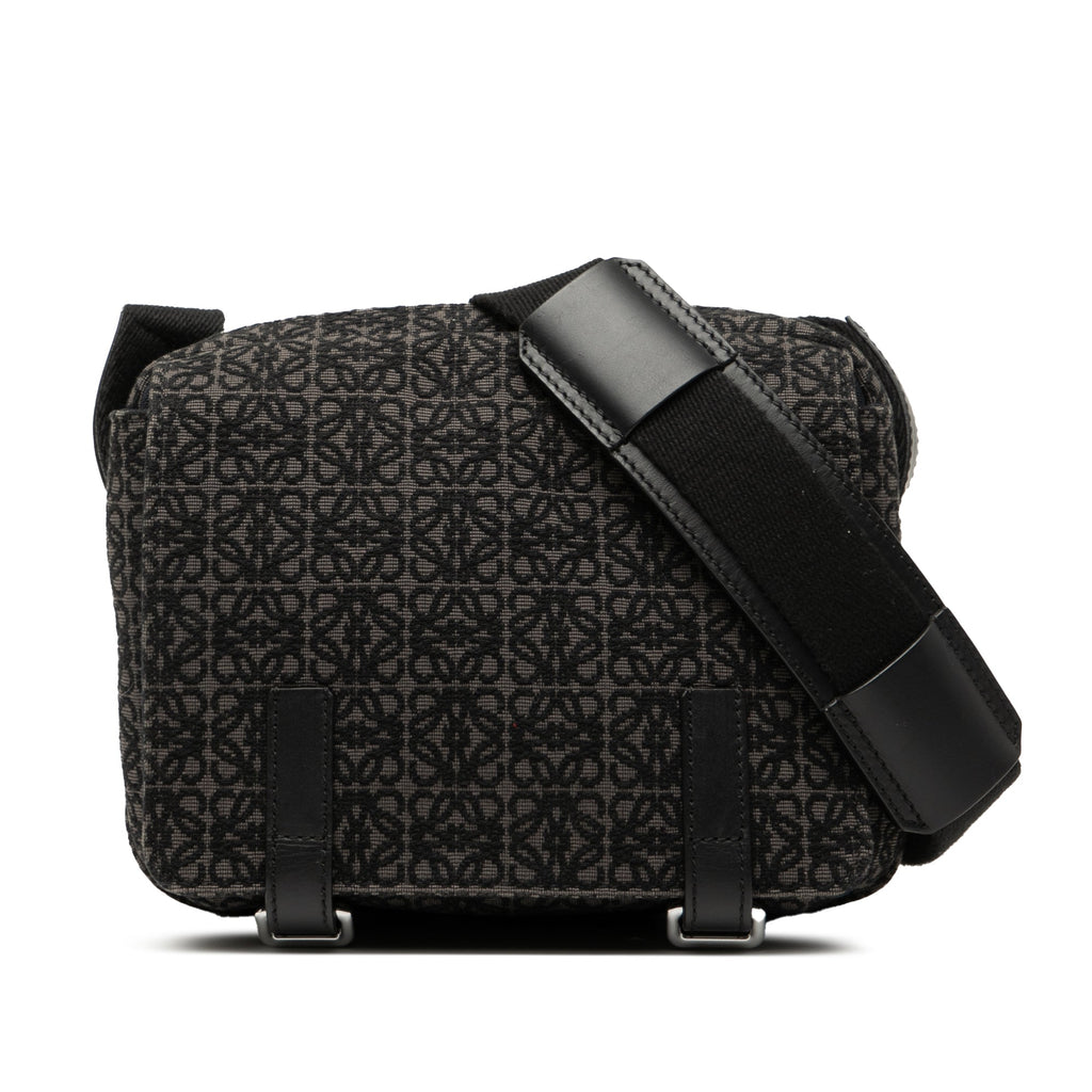 XS Anagram Canvas Military Messenger Bag