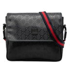 Kids GG Imprime Web Messenger Bag