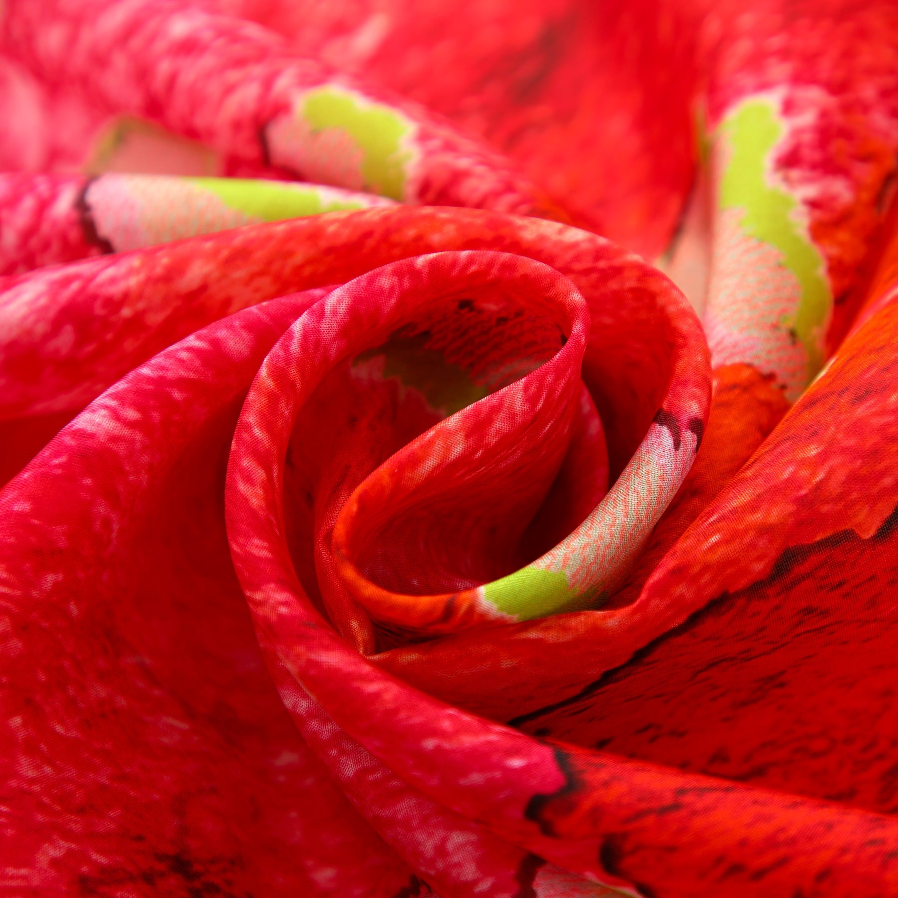 Fuchsia Silk Scarf for Women