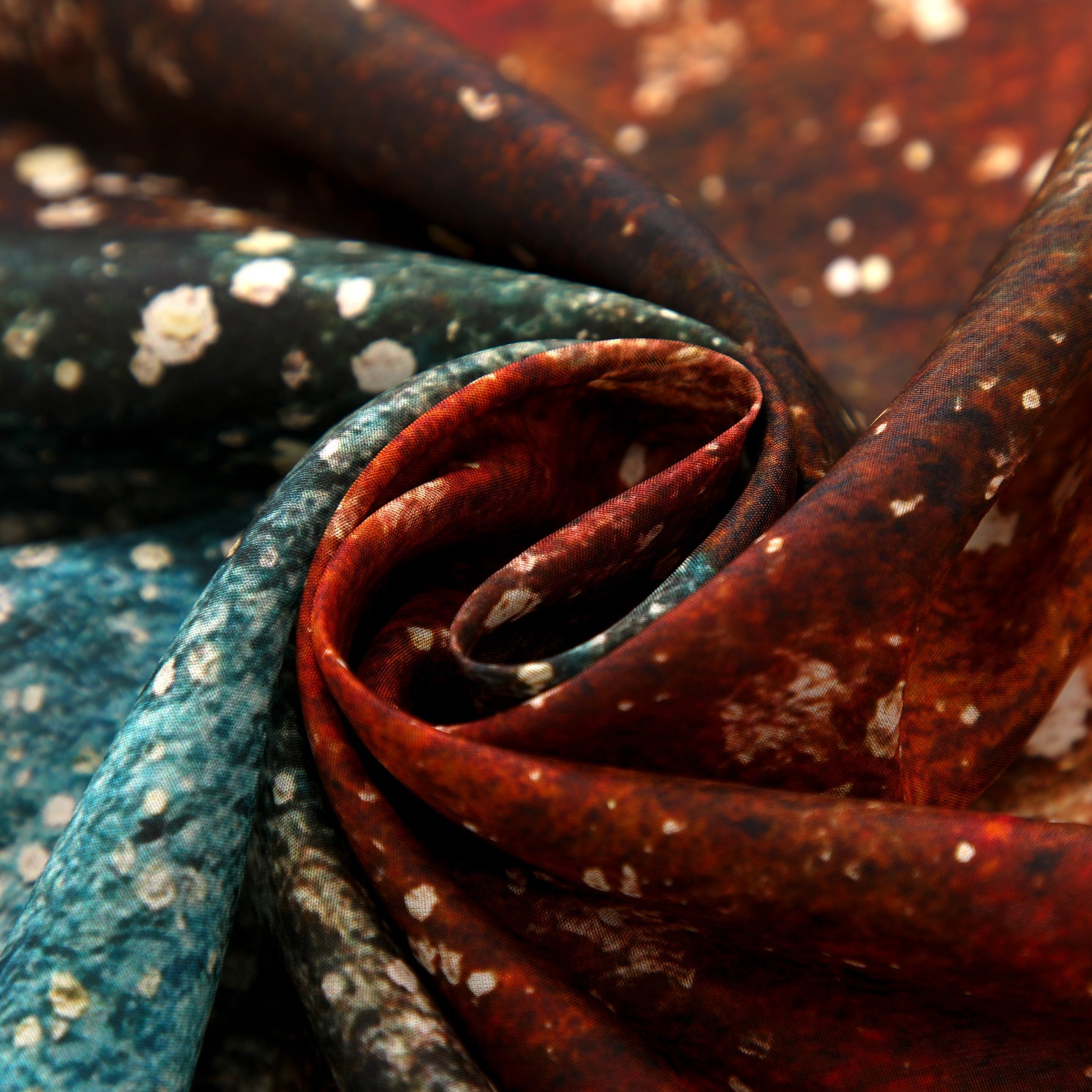 Silk Foulard for Men Polvo Cósmico