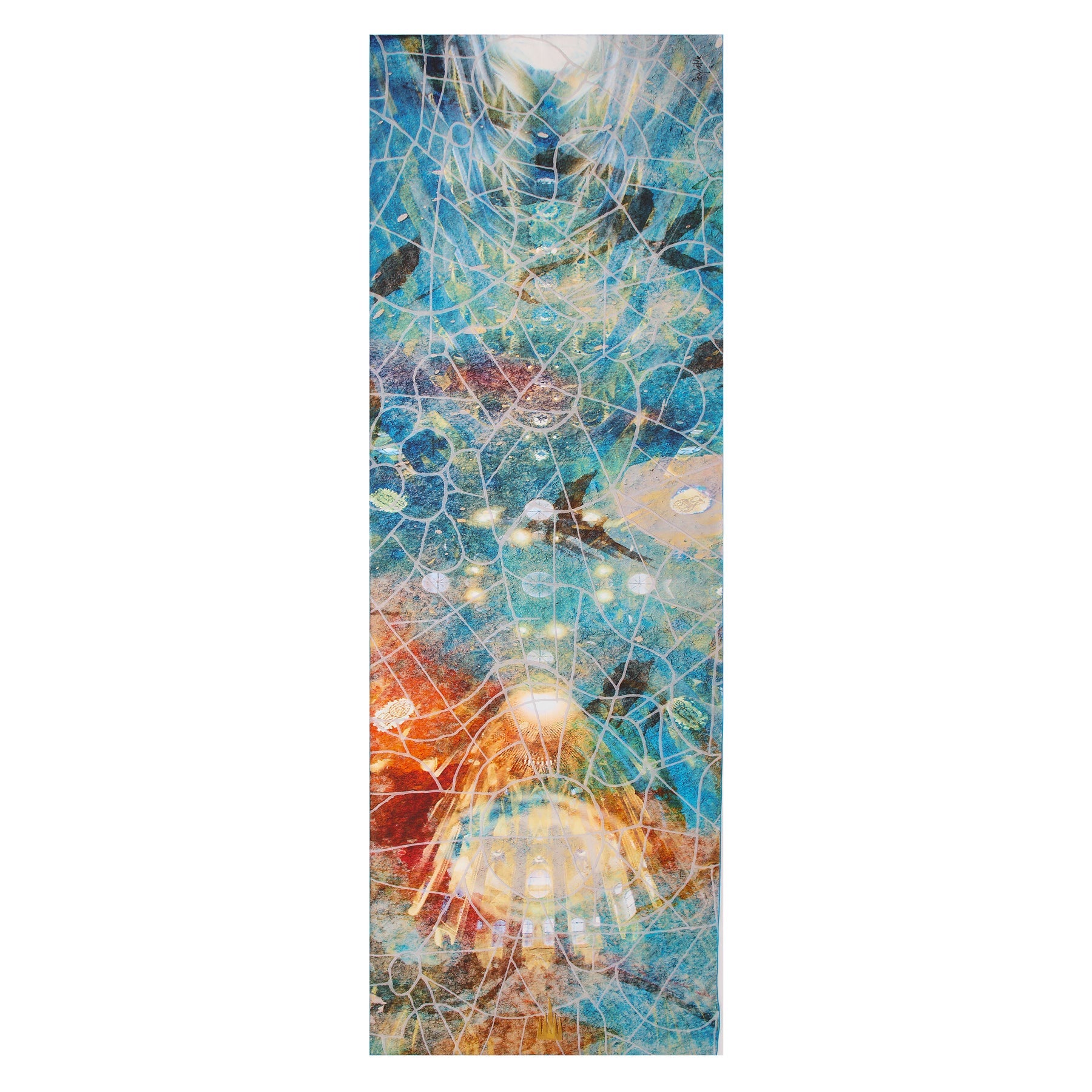 Artisan Silk Scarf Estrellas del Templo