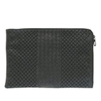Nappa Intreccio Imperatore Zip Clutch