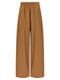 Fabiana Filippi Cotton Poplin Trousers — Tan