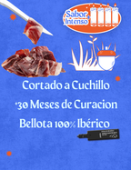 Sobre 80gr Sagrada Paleta de Bellota 100% Ibérica | a cuchillo