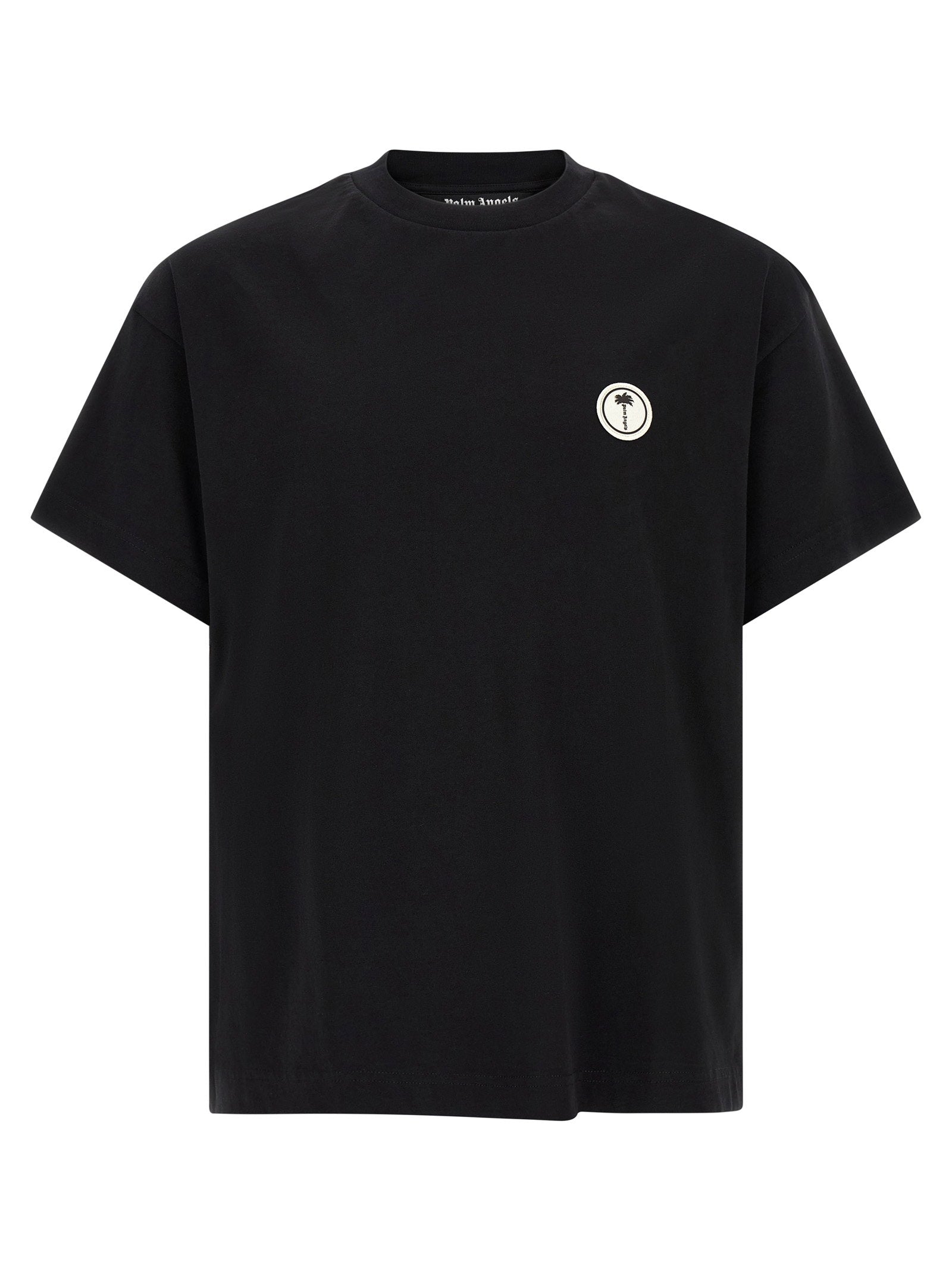 Palm Angels Logo Patch T-Shirt — Black