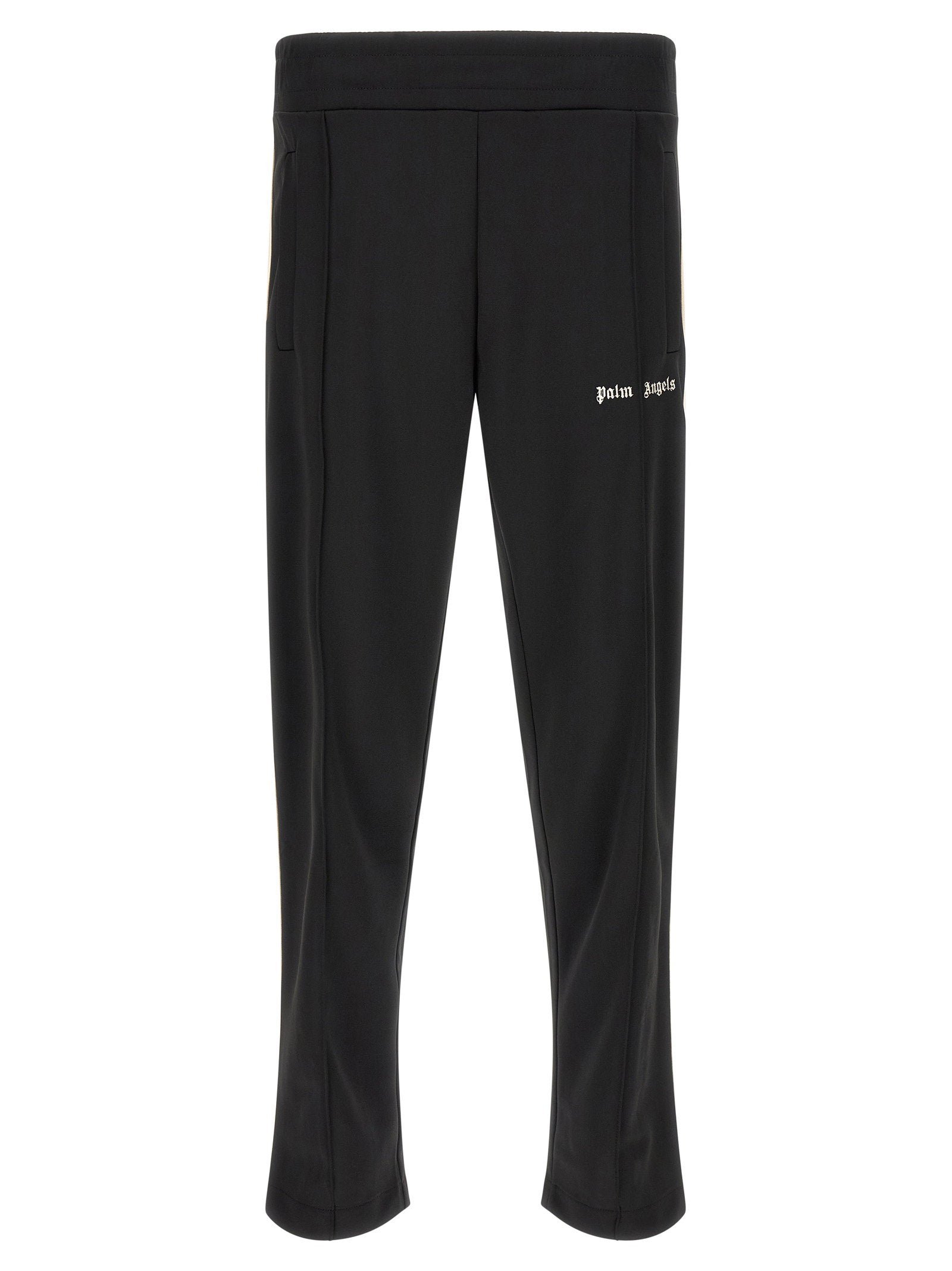 Palm Angels Logo-Embroidered Track Pants — Black