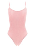 Hunza G Pamela One-Piece Swimsuit — pink