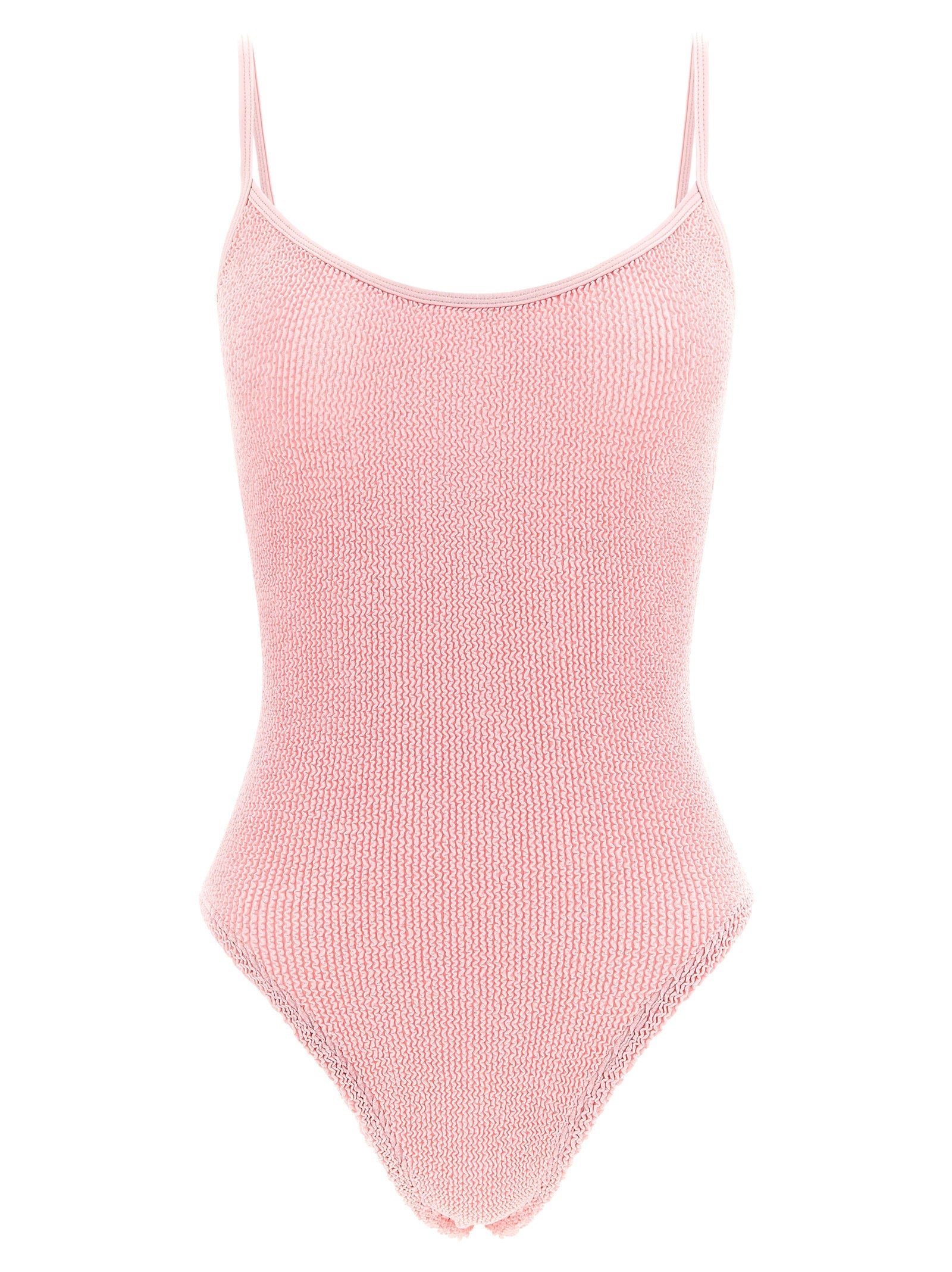 Hunza G Pamela One-Piece Swimsuit — pink