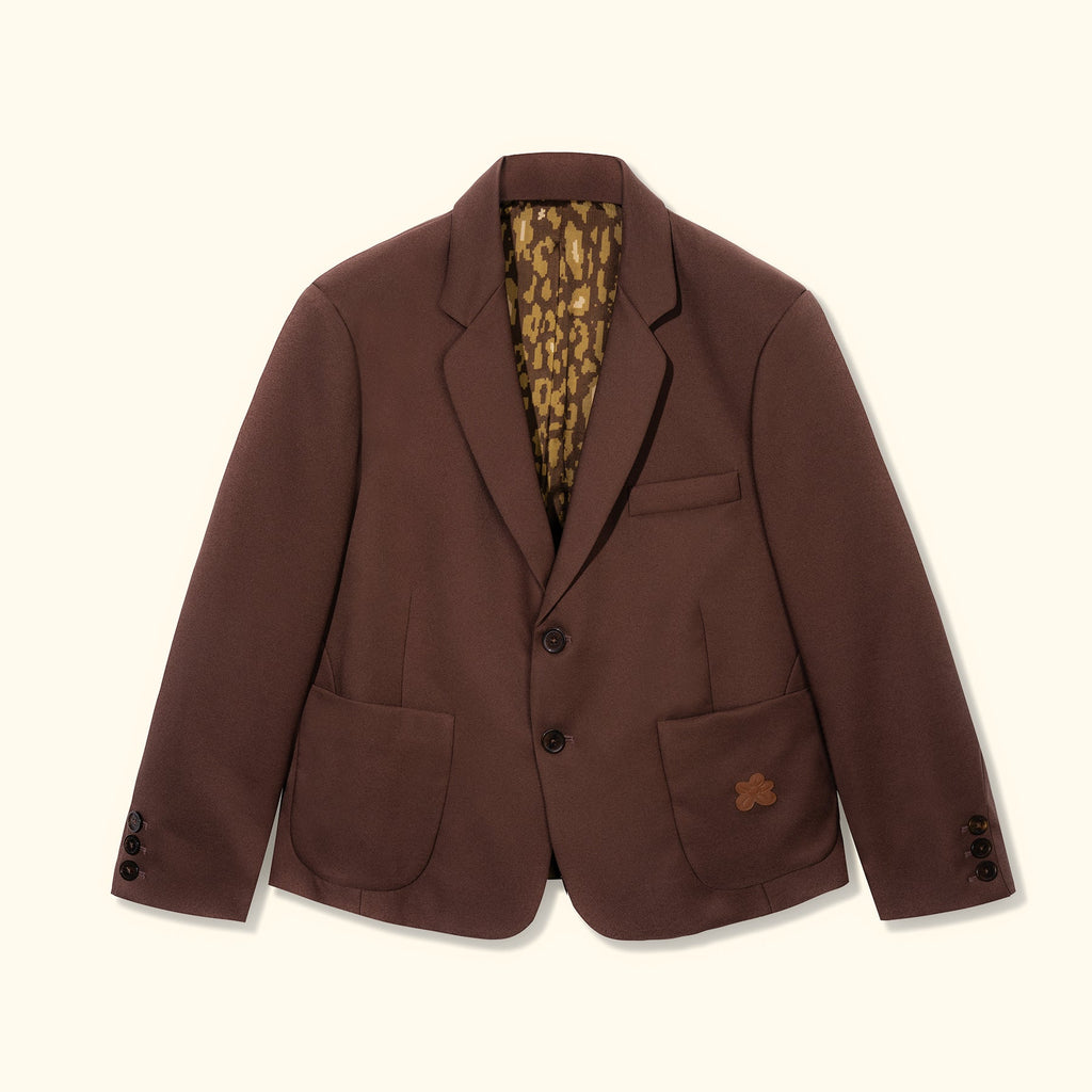 Patch Pocket Sport Coat Brown