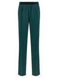Tom Ford Silk Satin Pajama Trousers — teal