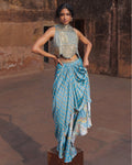 Mist Top and Skirt Set By KYNAH, Luxury Indian Fashion & Bridal Wear