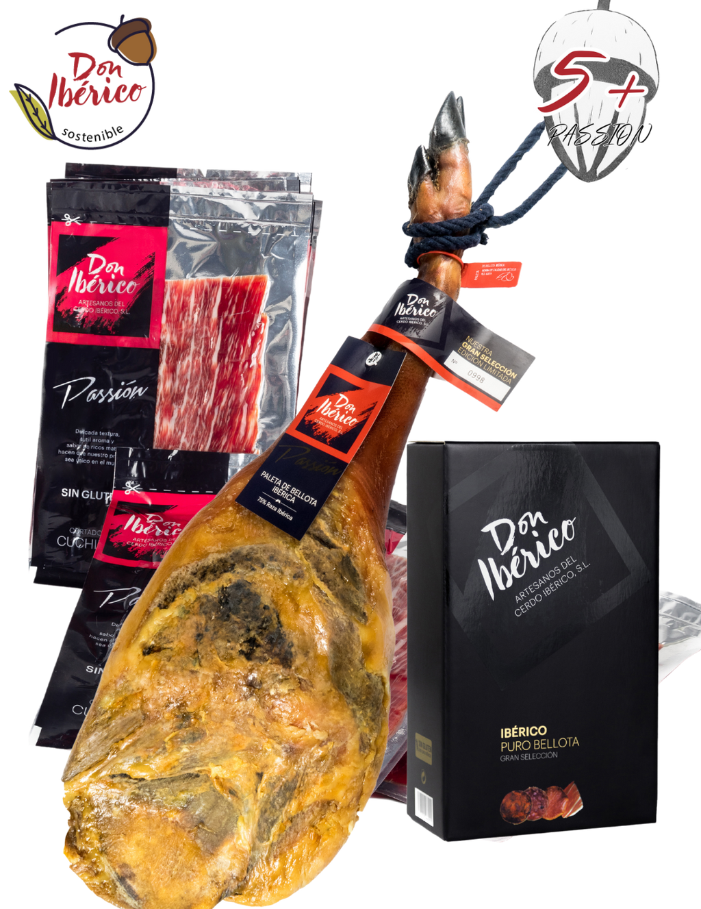 Paleta de Bellota Ibérica (75% Raza Ibérica)