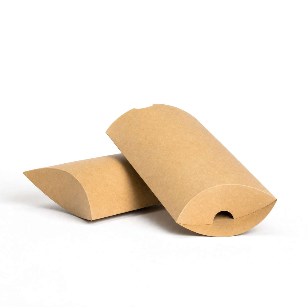 Cajas de almohada Kraft