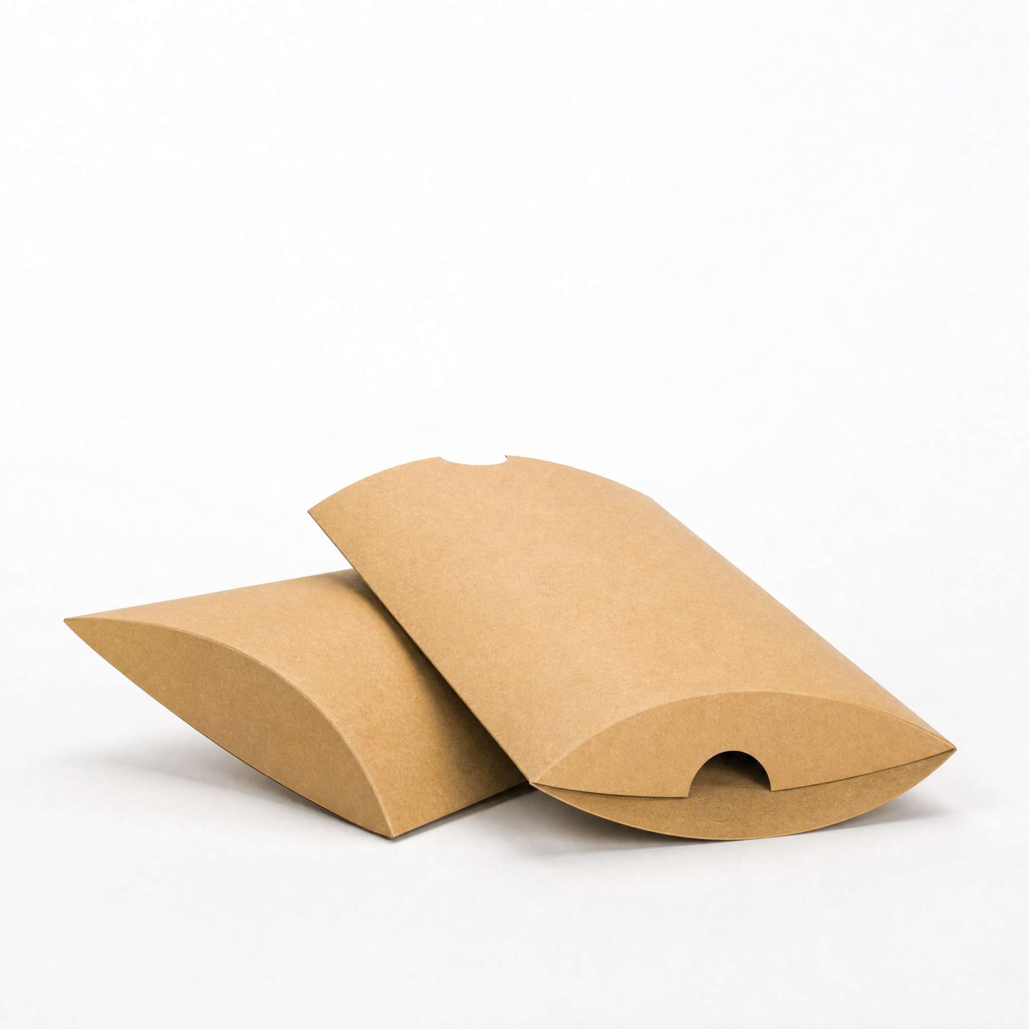 Cajas de almohada Kraft