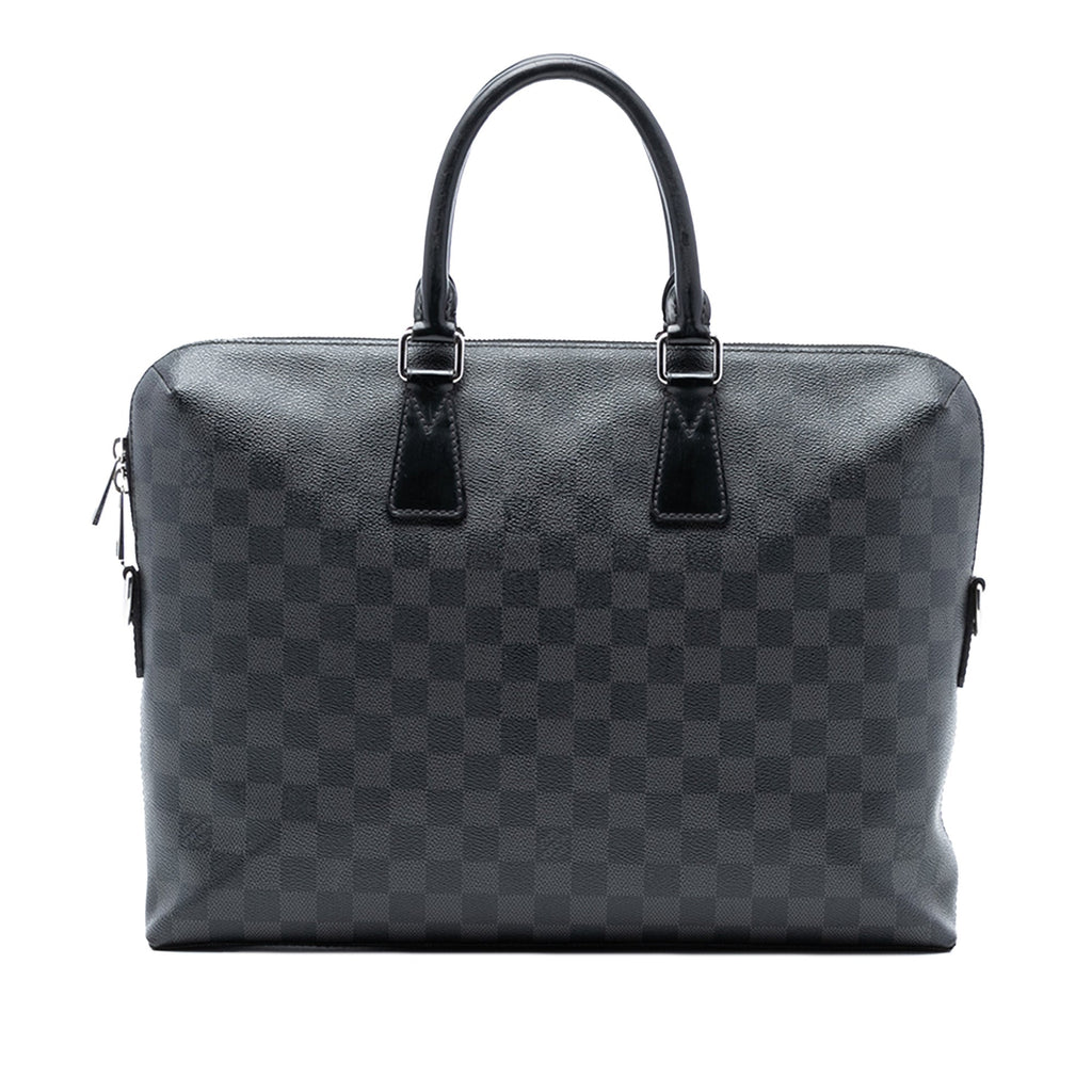 Damier Graphite Porte Documents Jour