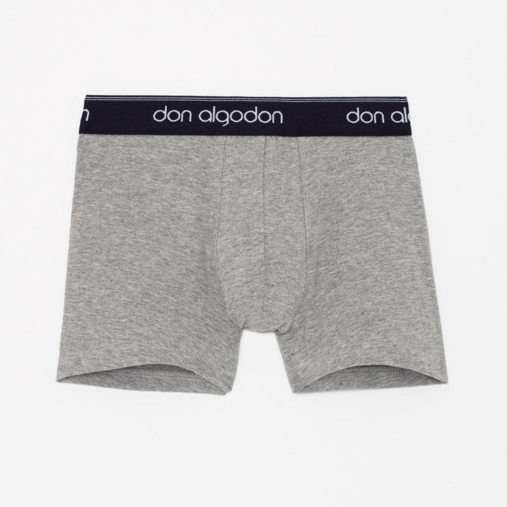 Don Algodon Kids | Pack 12 Boxers Lisos para Niño | Calzoncillos Transpirables