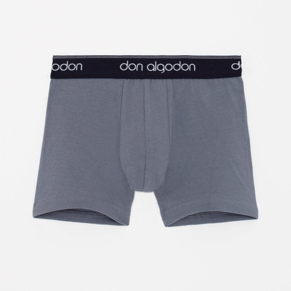 Don Algodon Kids | Pack 12 Boxers Lisos para Niño | Calzoncillos Transpirables