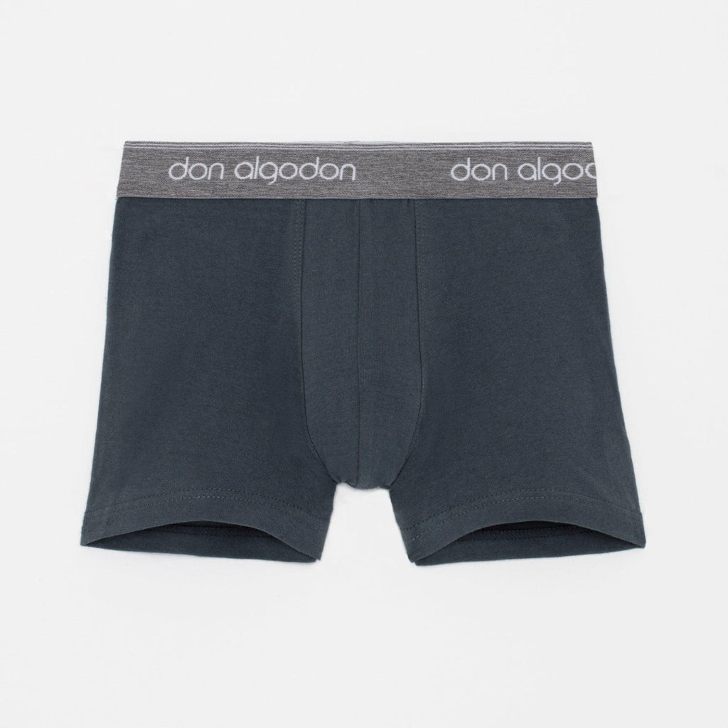 Don Algodon Kids | Pack 6 Boxers Lisos para Niño | Calzoncillos Transpirables