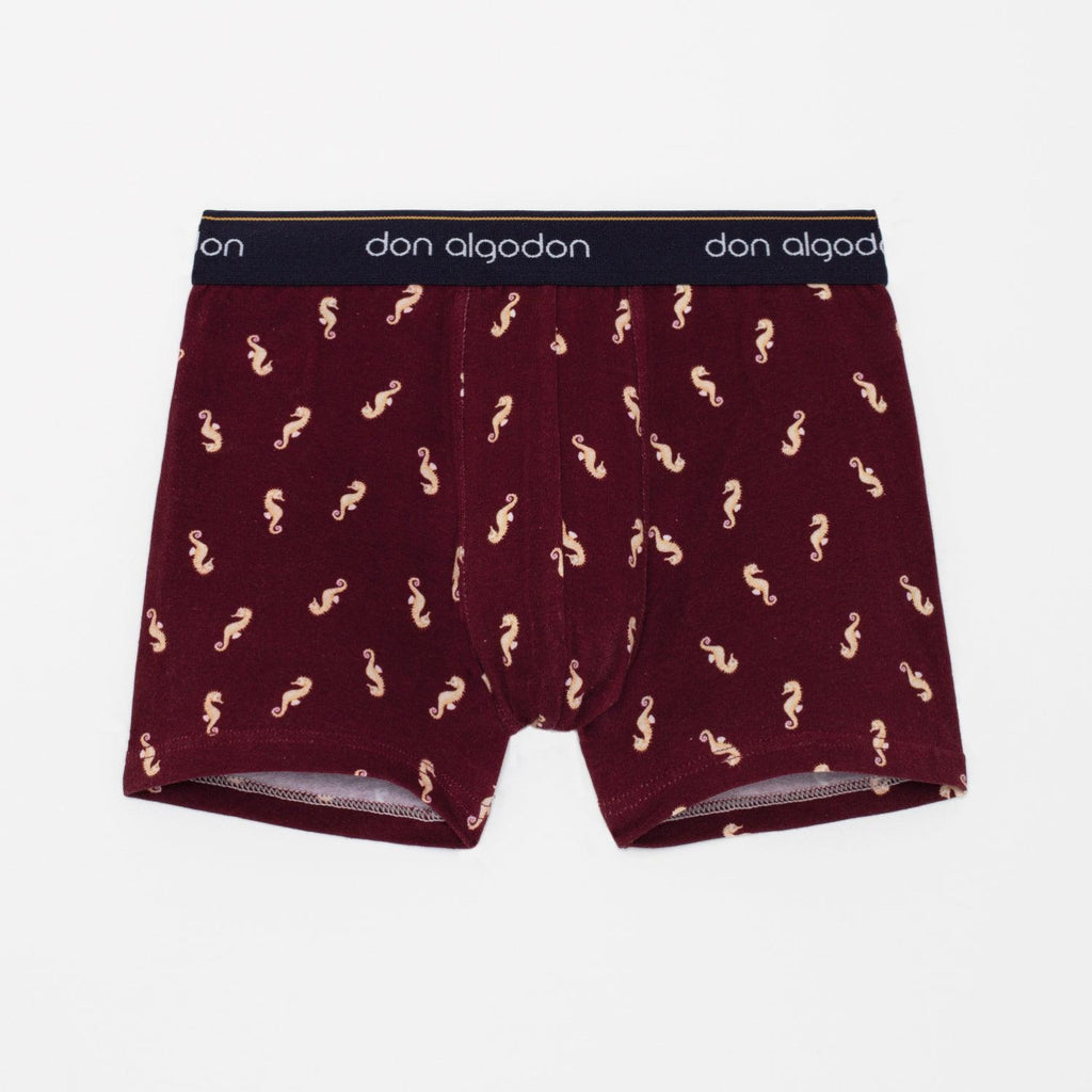 Don Algodon Kids | Pack 12 Boxers Niño Lisos y Estampados de Animales | Calzoncillos Transpirables