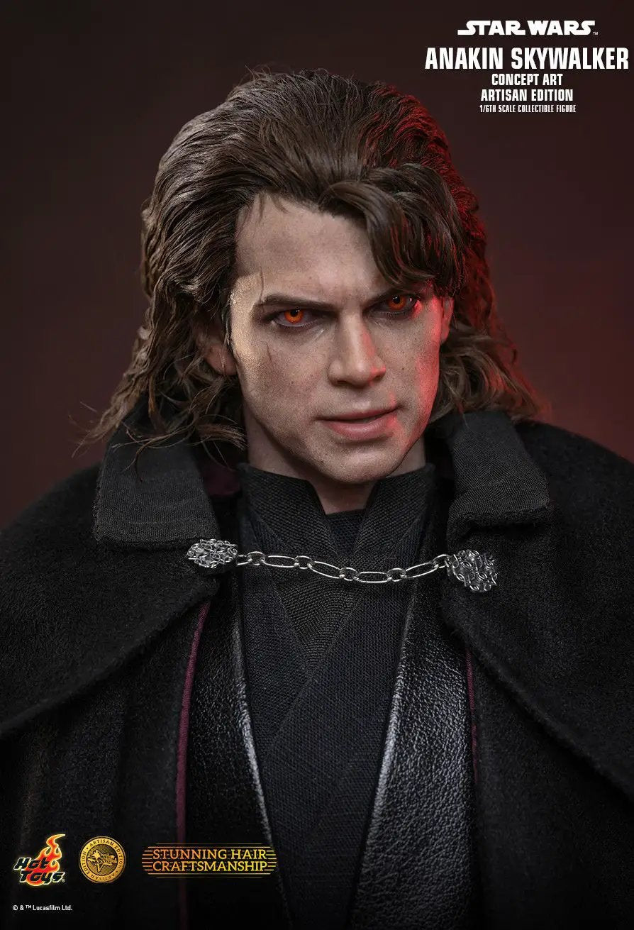Star Wars Episodio III: La Venganza de los Sith Movie Masterpiece Figura 1/6 Anakin Skywalker (Concept Art Version) (Artisan Edition) Hot Toys Exclusive 31 cm