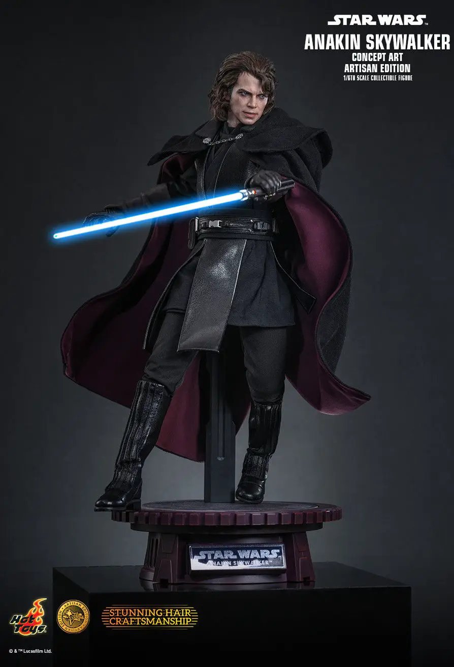 Star Wars Episodio III: La Venganza de los Sith Movie Masterpiece Figura 1/6 Anakin Skywalker (Concept Art Version) (Artisan Edition) Hot Toys Exclusive 31 cm