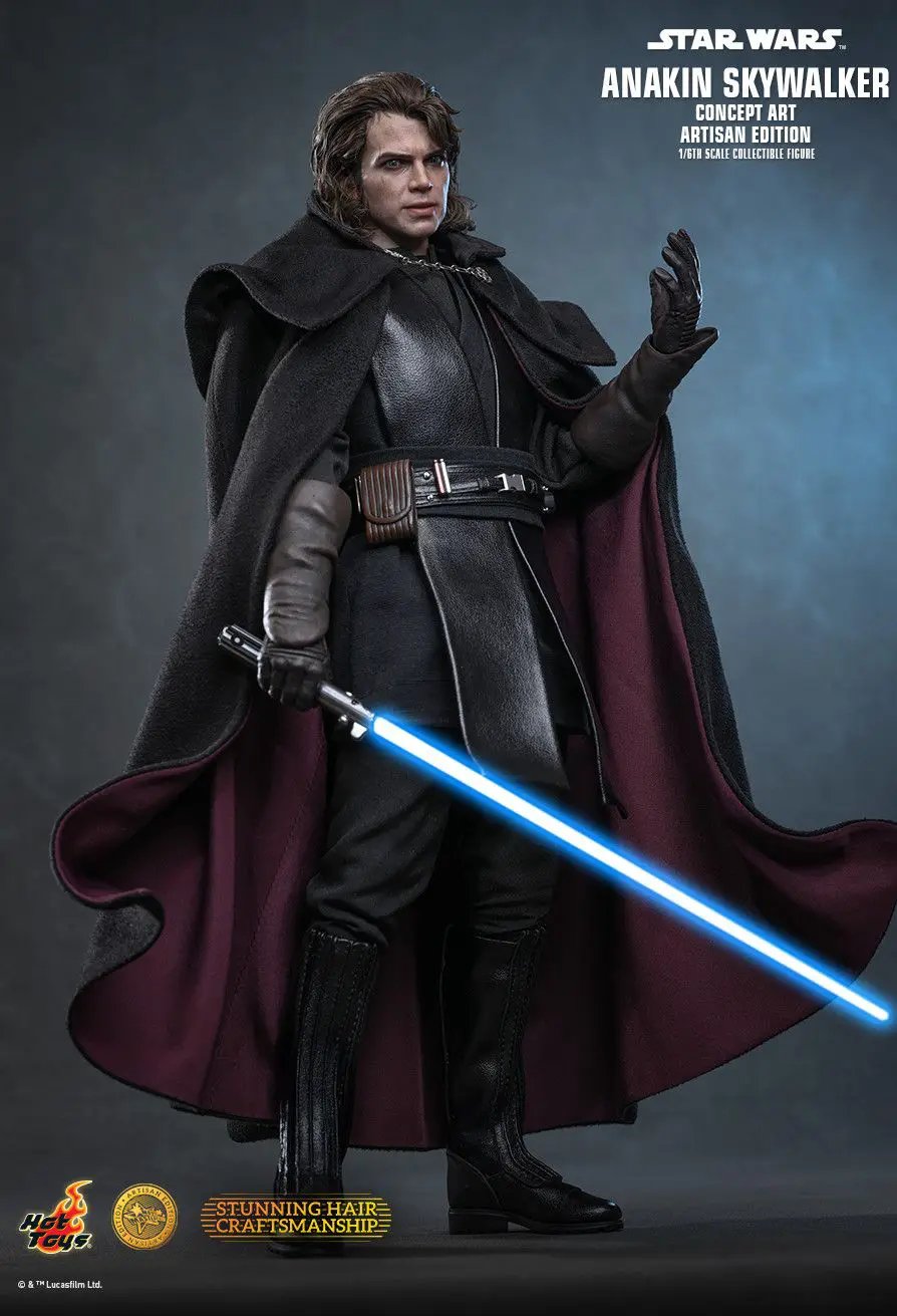 Star Wars Episodio III: La Venganza de los Sith Movie Masterpiece Figura 1/6 Anakin Skywalker (Concept Art Version) (Artisan Edition) Hot Toys Exclusive 31 cm