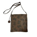 Leather Intrecciomirage Butterfly Crossbody
