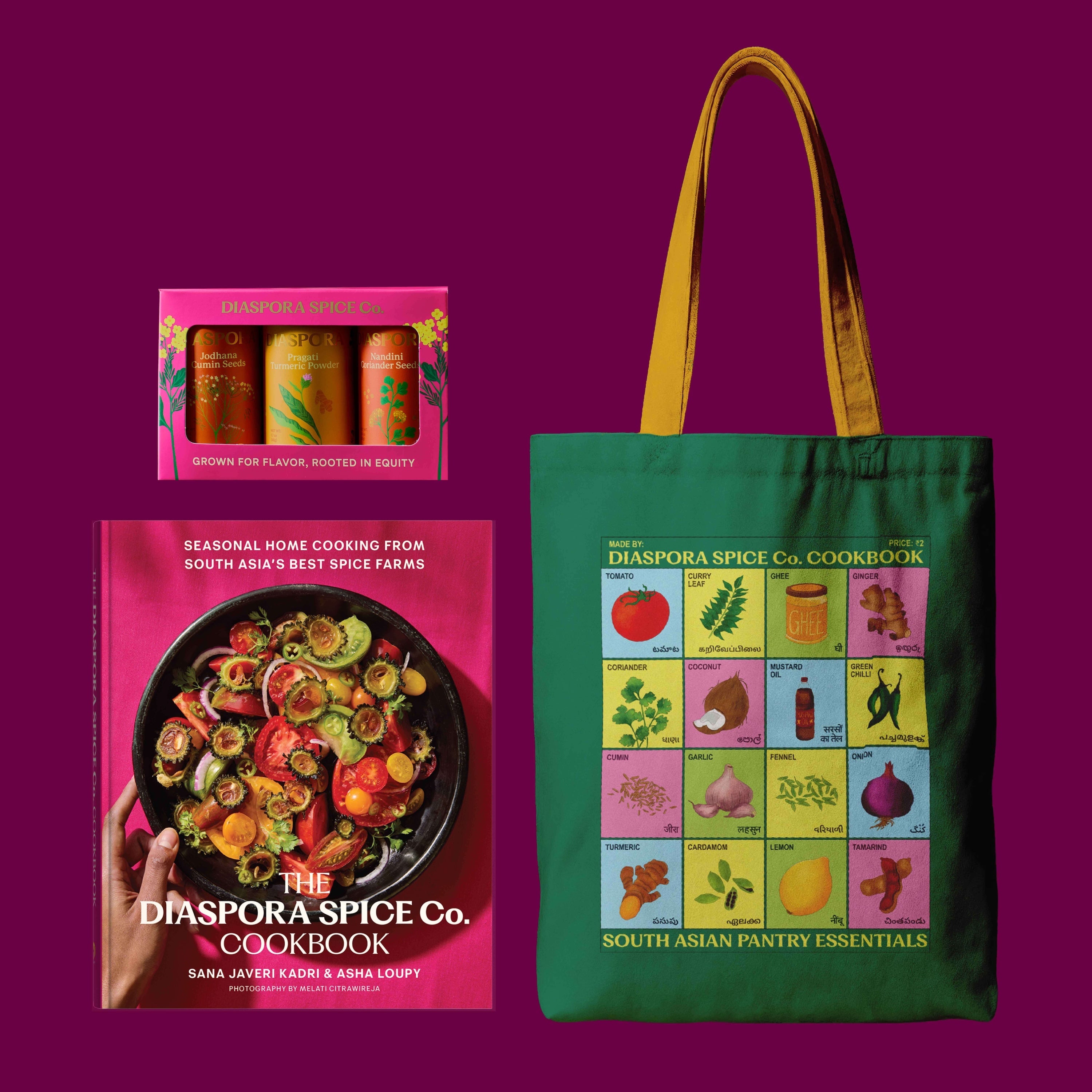 The Cookbook Gift Box By Diaspora Spice Co.